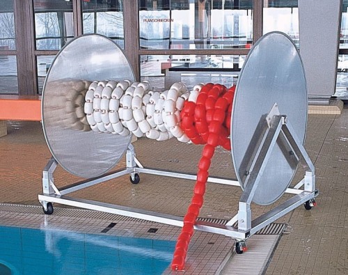 Bęben Na Wózku Na 150m Liny Basenowej 1