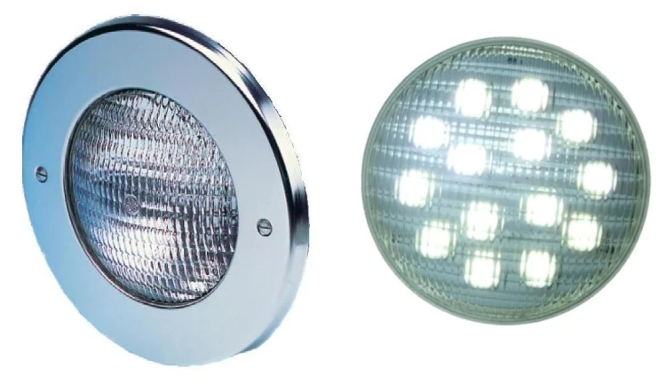 Lampa Basenowa Brąz Wkład Led 12v 8