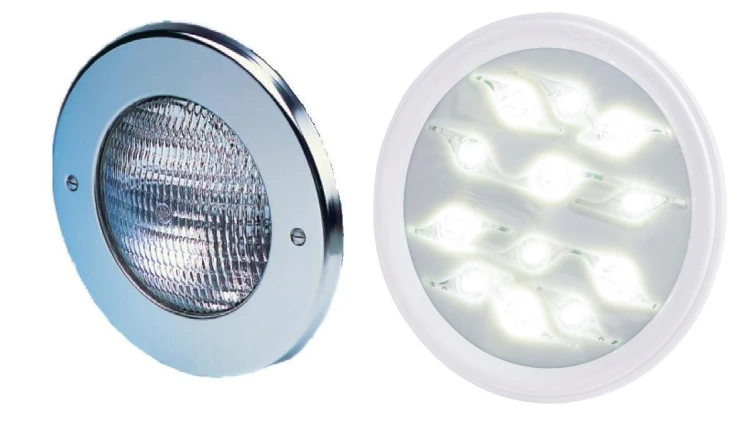 Lampa Basenowa Brąz Wkład Led 12v 7