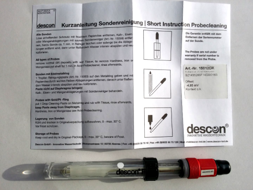 Sonda Elektroda Redox DESCON Dinotec 2