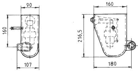 Regulator Mechaniczny Poziomu Wody Brąz 2