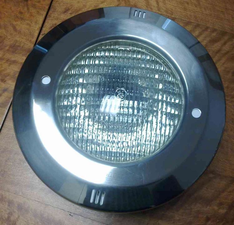 Lampa Basenowa Stalowa Ramka Led 12v 1