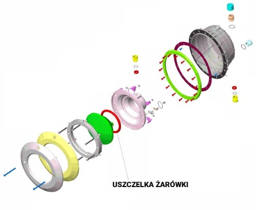 Uszczelka Żarówki Do Lamp Basenowych 2
