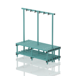 Ławka Basenowa Z Półką I Wieszakiem Jednostronne Dwustronne 15