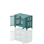 Wózek Na Sprzęt Basenowy Szafka Wysoka 14