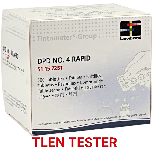 Tabletki Dpd4 Lovibond Tlen Tester 2