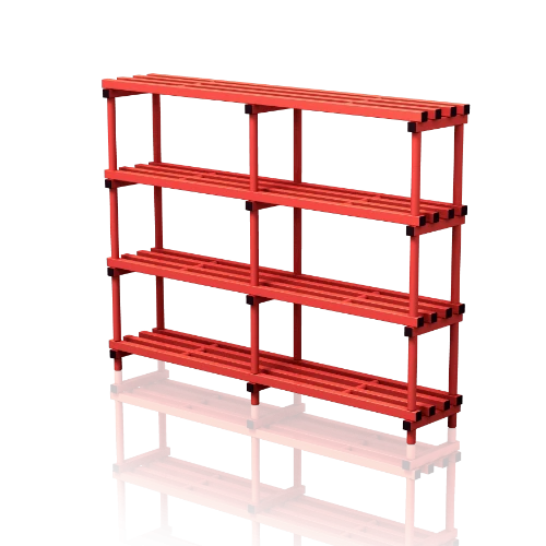 Regały Basenowe - Szafy Czteropiętrowe 43