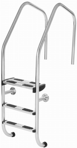 Drabinka Basenowa Overflow Stal 316 Anitislip 2-5 Stopni 4