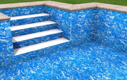 Folia Basenowa Alkorplan 3000 Marble Oryginalna Renolit 1