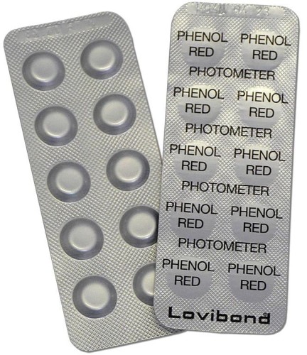 Tabletki Phenol Red Lovibond Ph Fotometr 2