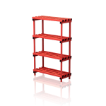 Regały Basenowe - Szafy Czteropiętrowe 1