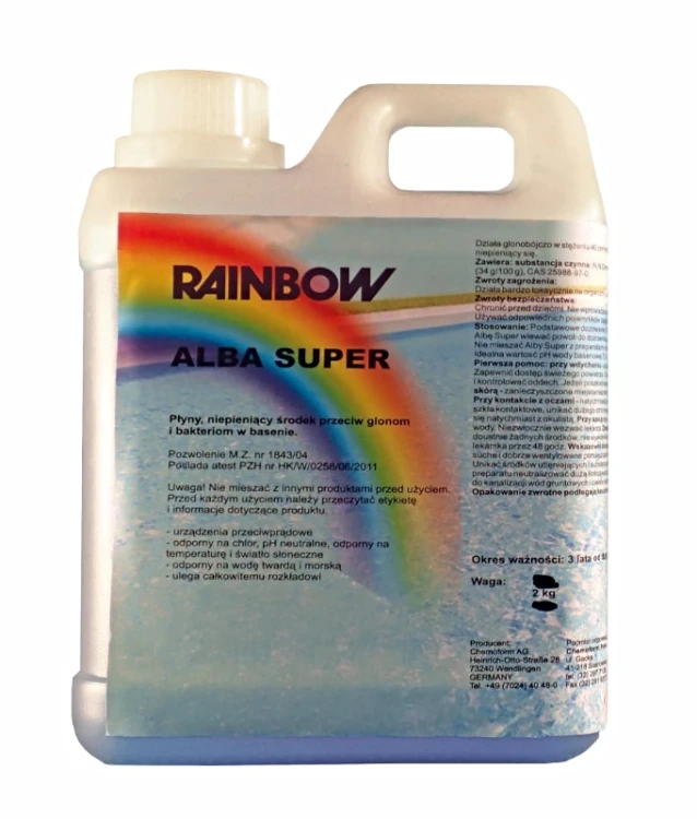 Alba Super - Rewelacja Na Glony Rainbow 2l 5l 3