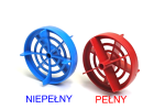 Krążek Do Liny Torowej Basenowej Maks Wave 4" Pełny 1