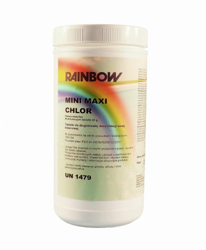 Chlor Do Basenu Mini Tabletki 20g Wolnorozpuszczalne 1kg 5kg 2