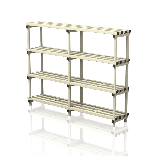 Regały Basenowe - Szafy Czteropiętrowe 48