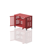 Wózek Na Sprzęt Basenowy Szafka Wysoka 12