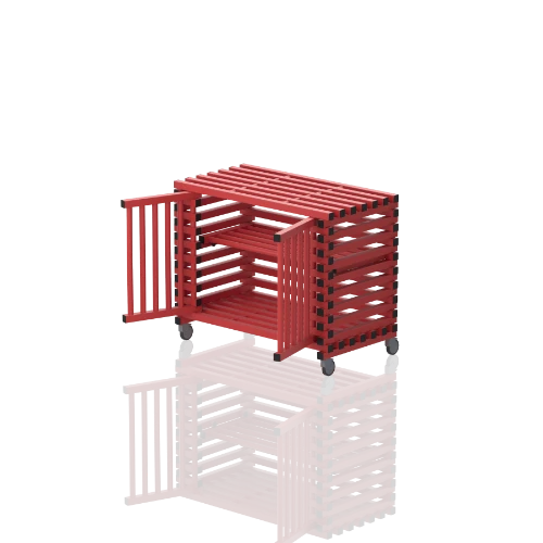 Wózek Na Sprzęt Basenowy Szafka Wysoka 12