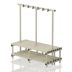 Ławka Basenowa Z Półką I Wieszakiem Jednostronne Dwustronne 22