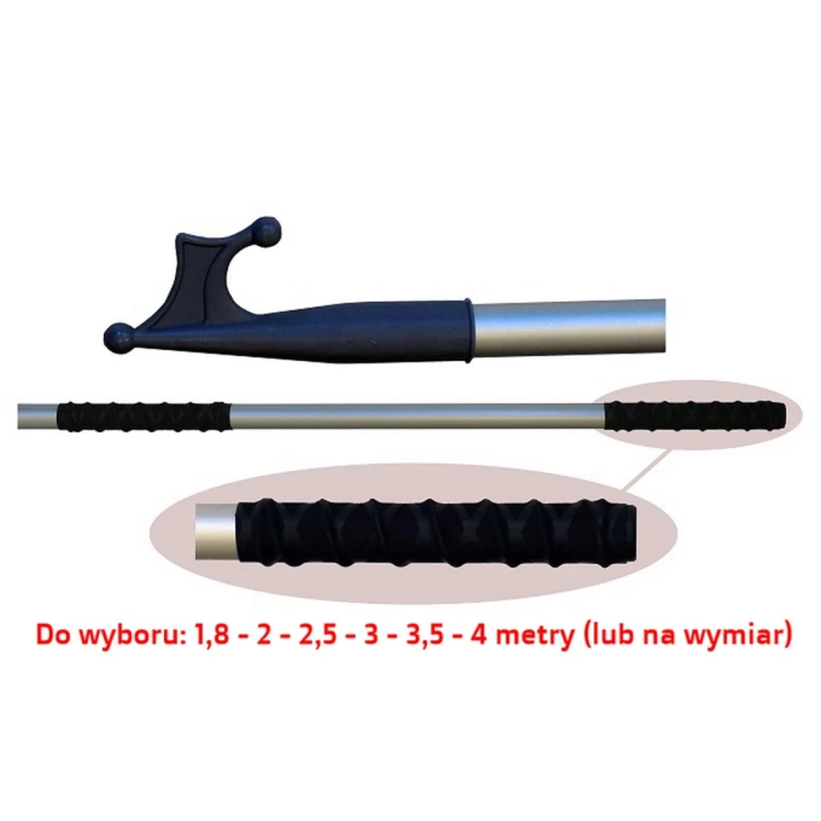 Bosak Ratowniczy Aluminiowy Różne Długości 1