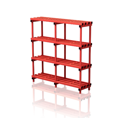 Regały Basenowe - Szafy Czteropiętrowe 24