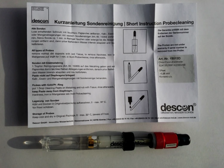 Sonda Elektroda Chlor DESCON Dinotec 3