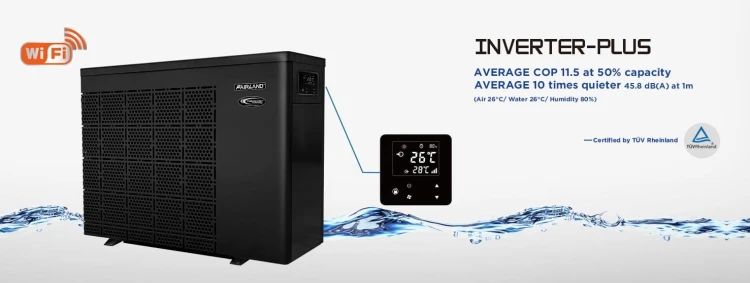 Basenowa Pompa Ciepła Fairland Inverter Plus Wifi Baseny 15-160m3 2