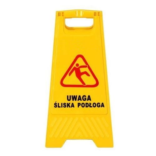 Potykacz Basenowy Uwaga Ślisko 1