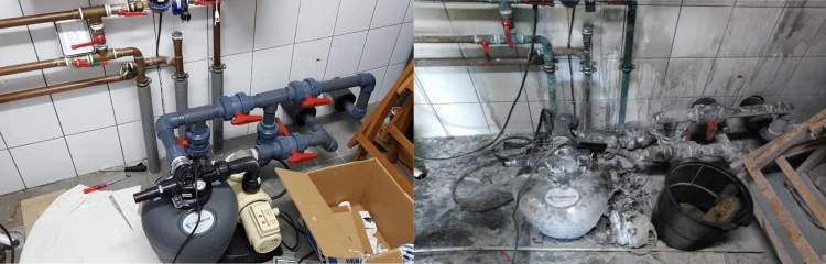 Podgrzewacz Wody Do Basenu Elektryczny Stalowy 4