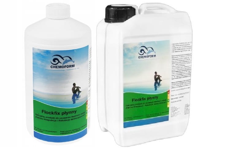 Koagulant Flockfix Super Flock - Usuwa Mętność Wody 1l 3l 5l 4