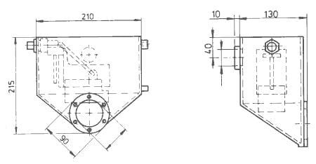 Regulator Z Brązu Mechaniczny Poziomu Wody 2