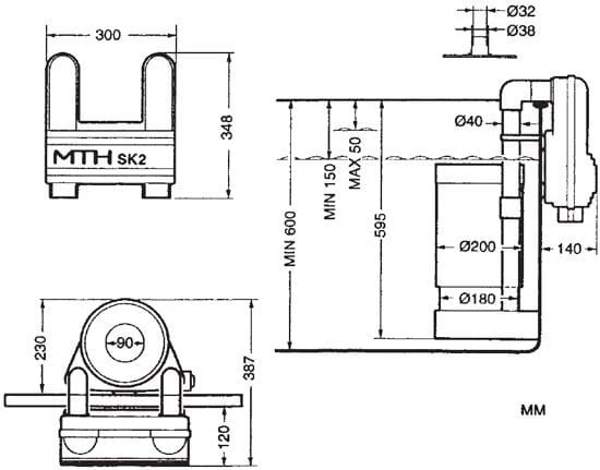 Skimmer Zawieszany Mth Sk2 5