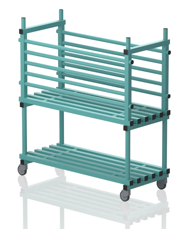 Wózek Basenowy Na Makarony Z Półką 1