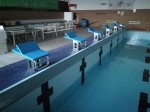 Słupek Basenowy Startowy Niski TORINO Z Belką Do Nogi Zakrocznej 18