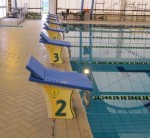 Słupek Basenowy Startowy Niski ZETA Z Belką Do Nogi Zakrocznej 12