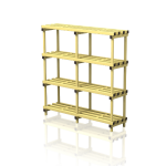 Regały Basenowe - Szafy Czteropiętrowe 34