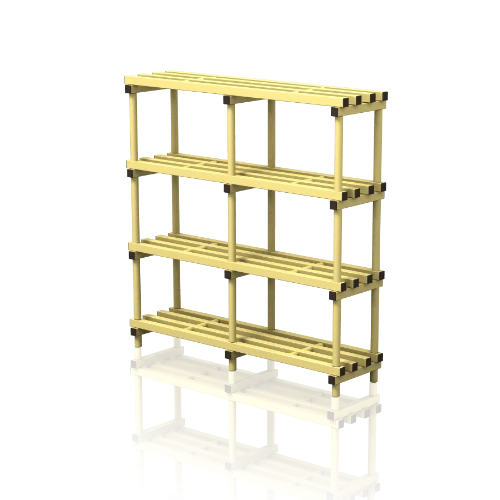 Regały Basenowe - Szafy Czteropiętrowe 34