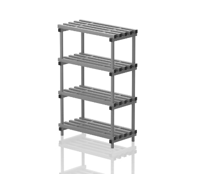 Regały Basenowe - Szafy Czteropiętrowe 5