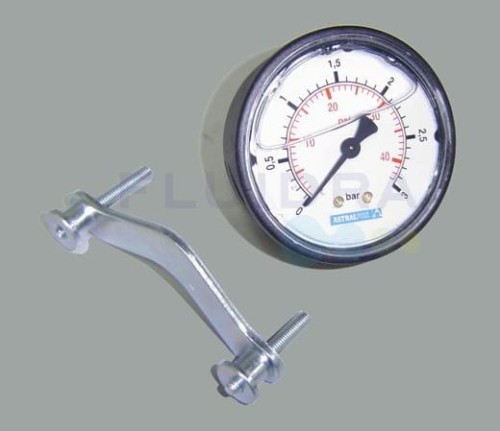 Manometr Płaski 3 Bar Poziomy 1