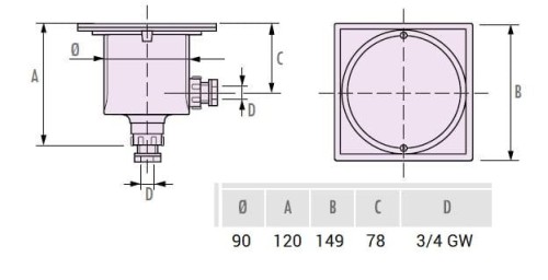 Puszka Połączeń Elektrycznych Do Lamp Basenowych 3