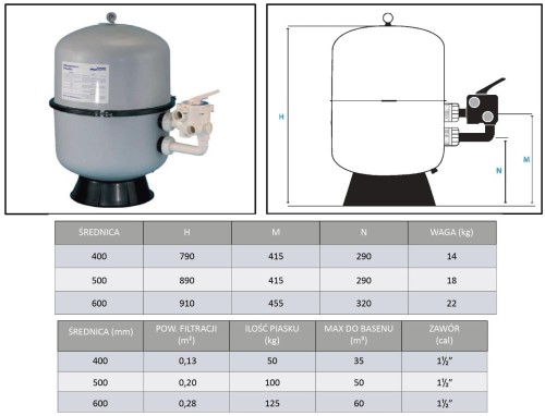 Filtr Do Basenu Z Pompą - Zestaw Swim Tec Bilbao 6