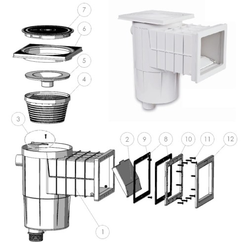Części Zamienne Skimmer Euro 1