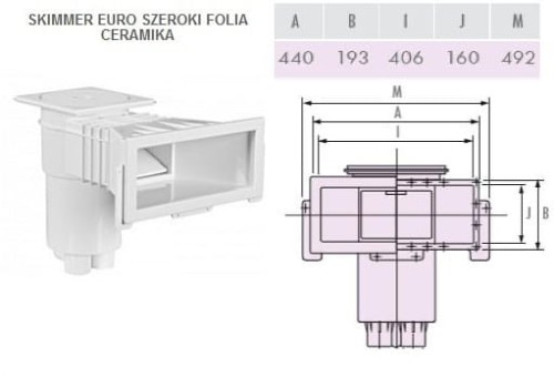 Części Zamienne Skimer Euro Szeroki 4