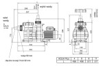 Pompa Basenowa Aqua Plus 4-11 M3/H 12-60 M3 2