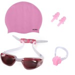 Zestaw Do Pływania Dla Dzieci - Okulary Czepek Zatyczki 5
