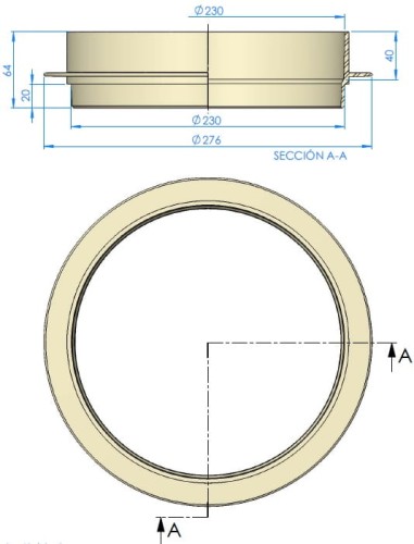Podwyższenie Do Skimmerów Basenowych Euro Fi 23cm 2