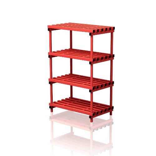 Regały Basenowe - Szafy Czteropiętrowe 15