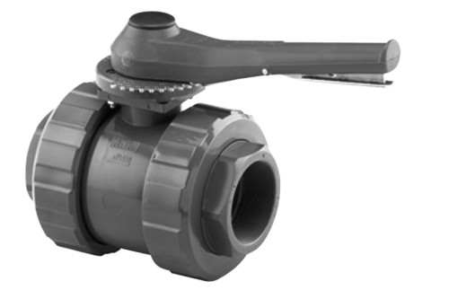 Zawór Kulowy Pvc Gw/Gw Z Blokadą BHE 1