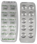 Tabletki Dpd3 Lovibond Chlor Całkowity Tester 1