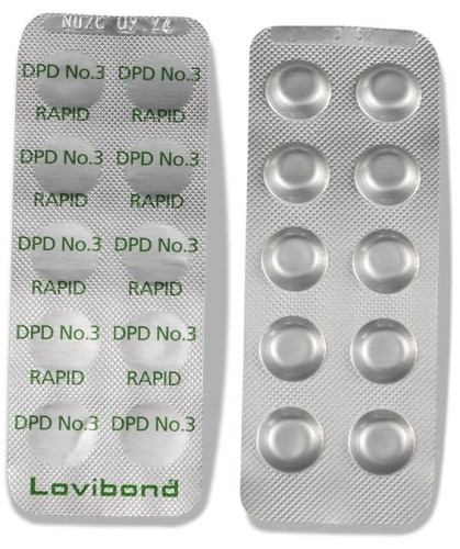 Tabletki Dpd3 Lovibond Chlor Całkowity Tester 1
