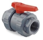 Zawór Kulowy Pvc Gw/Gw Z Gwintami BVE 3